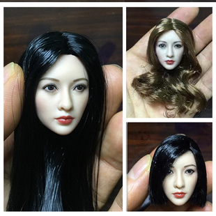 1/6兵人亚洲美女头雕 似柳岩 景甜 刘亦菲 猎魔女 头雕现货