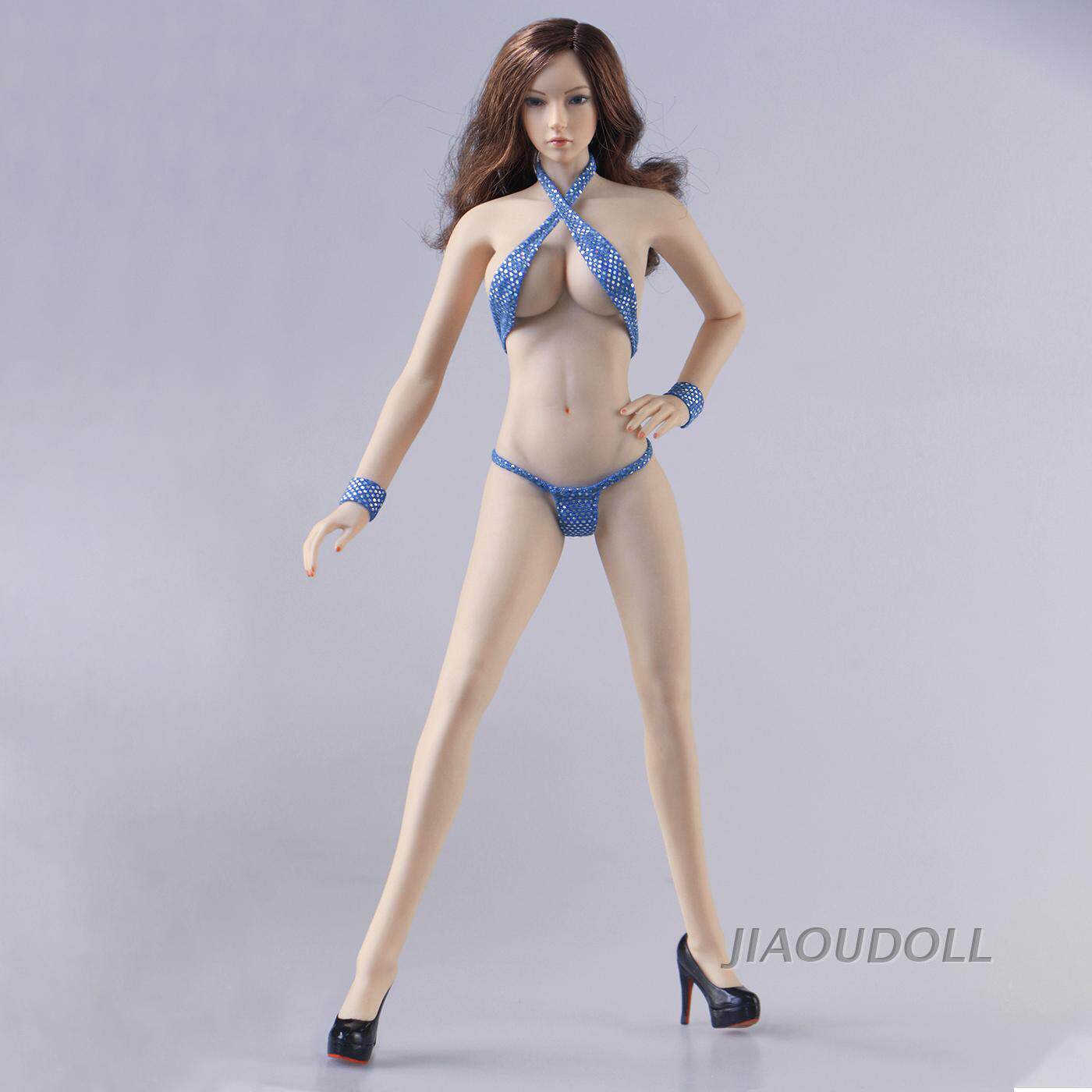 泳衣蓝色性感比基尼兵人