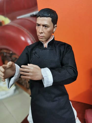 叶问手办甄子丹香港明星人偶模型