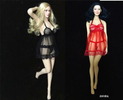 phicen白色性感透明女兵人