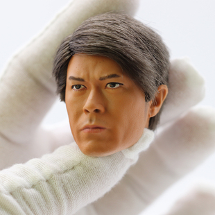 1/6兵人头雕模型香港影星tvb演员古天乐适合12寸男素体手办配件