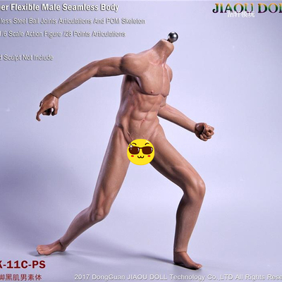 1/6兵人绘画硅胶人偶模型