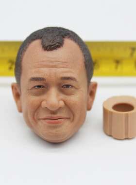 1/6兵人模型TVB电视演员老年香港明星警察欢SIR许绍雄头雕公仔