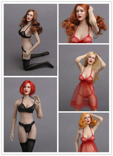 GACTOYS GC017 1/6 欧美女头 带表情女头雕 共5款