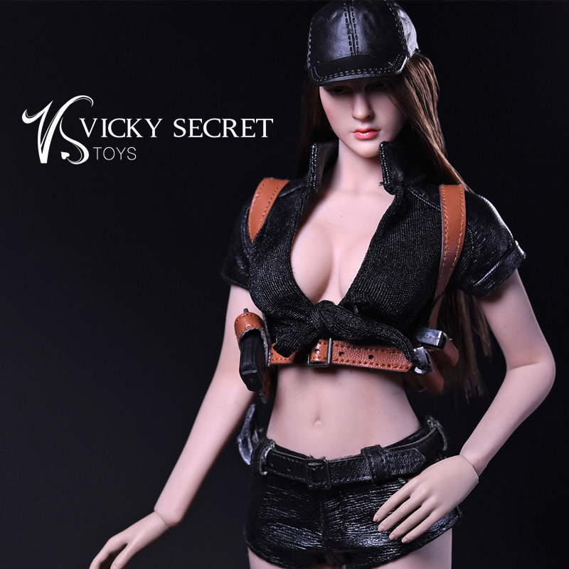 VStoys 1/6维姬的秘密女杀手套装特工17NSS-A适合PH包胶素体衣服