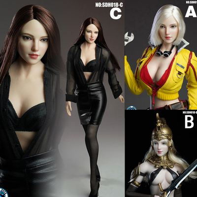 亚洲写实美女头雕包胶素体白肌