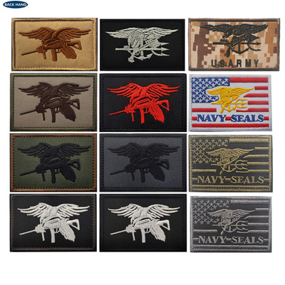 海客户外美国海豹突击队布贴刺绣魔术贴章  NAVY SEALS PATCHES