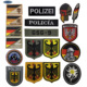 patches germany polizei 德国鹰盾士气章gsg9刺绣布贴魔术贴徽章