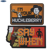 pvc魔术贴徽 huckleberry pvc your when 士气章 say patch
