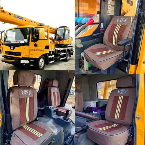 徐工吊车座套亚麻豪华全包通用