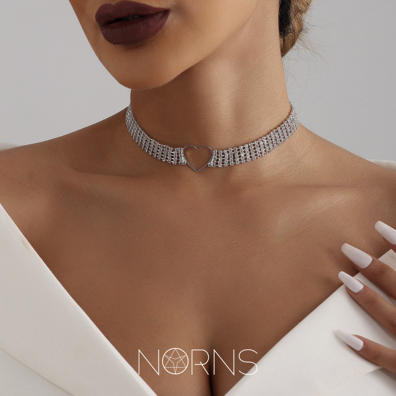 Norns水钻女满天星项链图片
