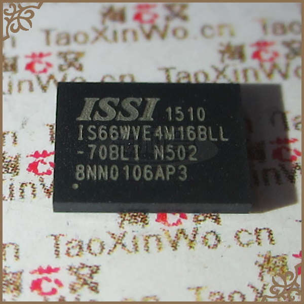 IS66WVE4M16BLL-70BLI 优势现货 ISSI 存储器RAM 原装正品芯片