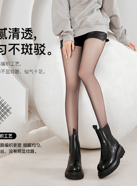 丝袜女薄款防勾丝肉色黑色蕾丝冰丝春秋薄款大码性感热销质量好