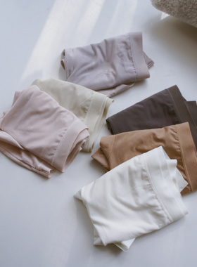舒适空气裤 零体感细腻80支莫代尔中腰简约纯色女生无痕三角内裤