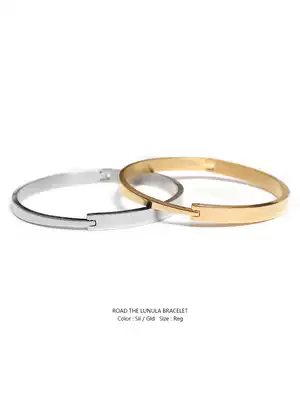 ROAD original design New product national trend Simple trend men's and women's titanium steel love lover gift couple bracelet