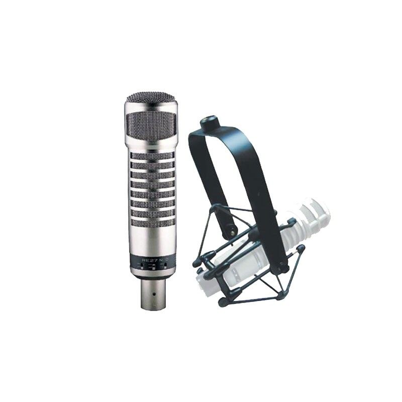 EV RE20 RE27N/D动圈式大振膜广播级播音话筒直播话筒送309防震架