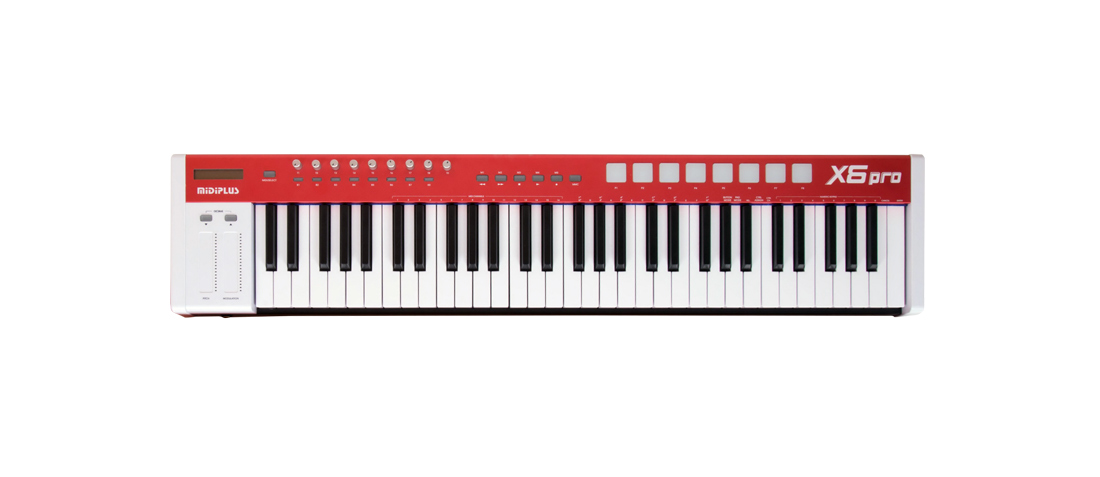 MIDIPLUS X8PRO X6PRO X8 X6 MIDI键盘88键61键力度琴键编曲键盘