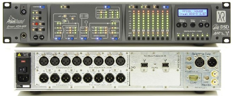 Prism Sound ADA-8XR ADDA 数模转换器 音频接口