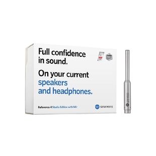 Sonarworks Reference 4 声场测试软件 录音室版盒装带测试话筒