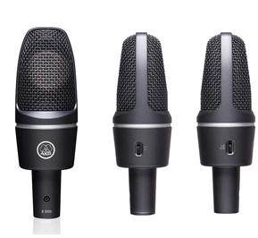 总代行货 AKG/爱科技 C3000 大振膜 电容话筒 录音 人声 乐器