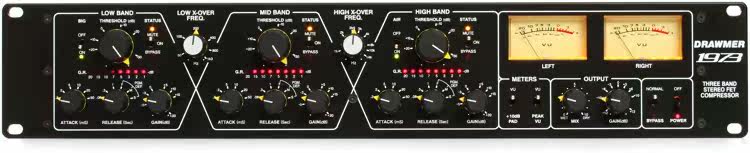 Drawmer 1973 3-band FET Stereo Compressor 立体声 多段压缩器