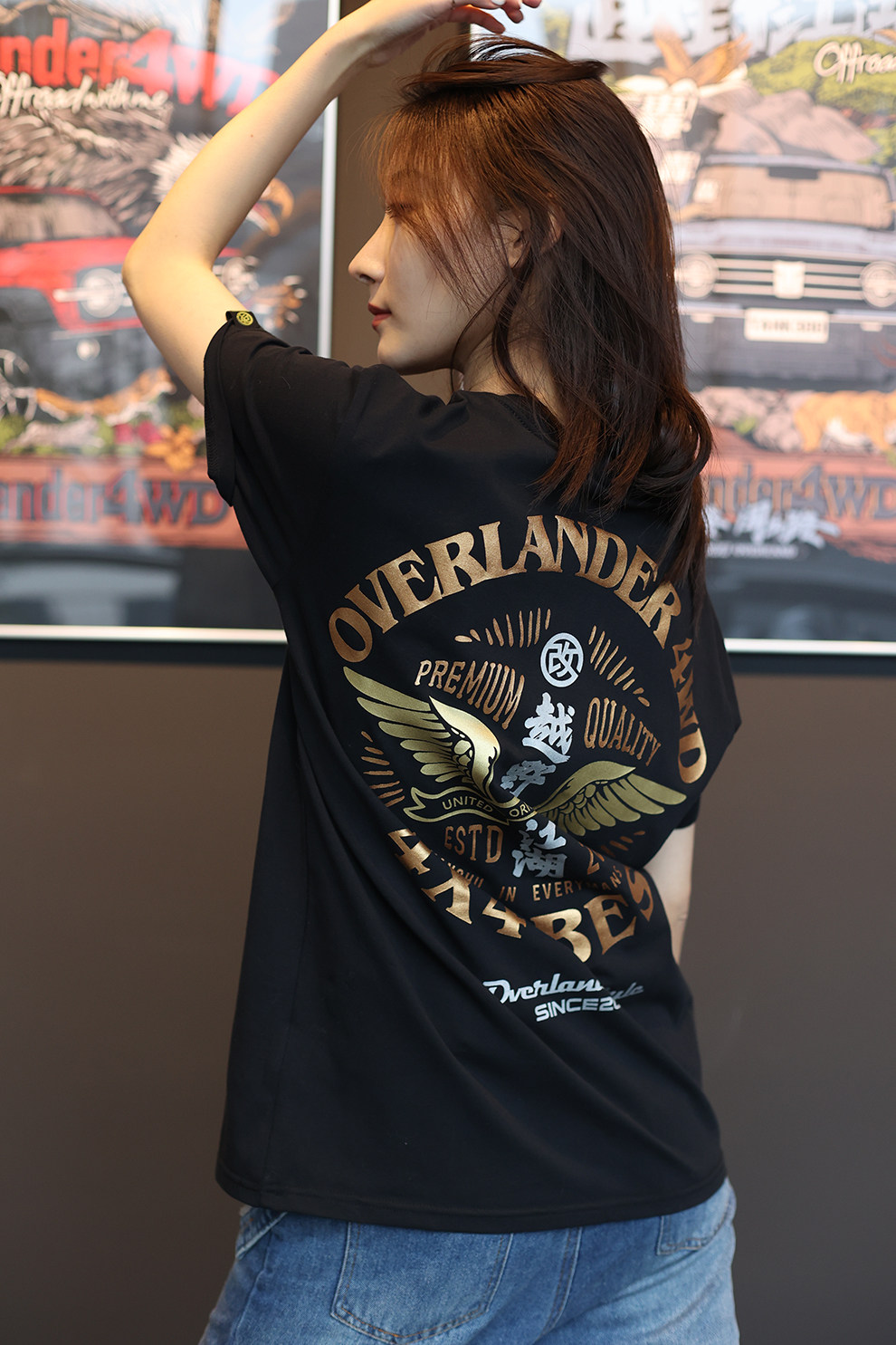 Overland夏季男女款短袖
