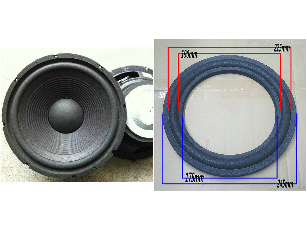 jbl1010寸低音喇叭海绵泡沫边