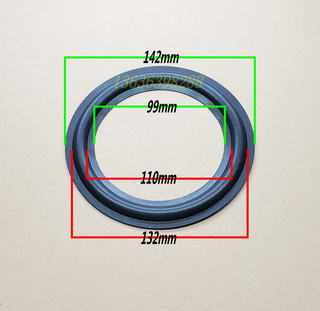 5.5寸 喇叭泡沫边 海绵边 喇叭边 低音5寸喇叭边