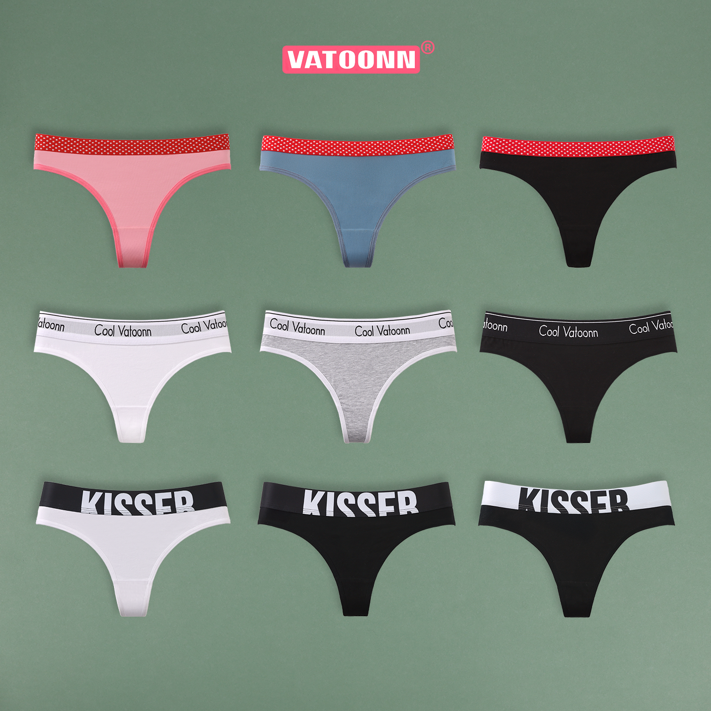 简约收腹纯棉大码性感丁字裤女