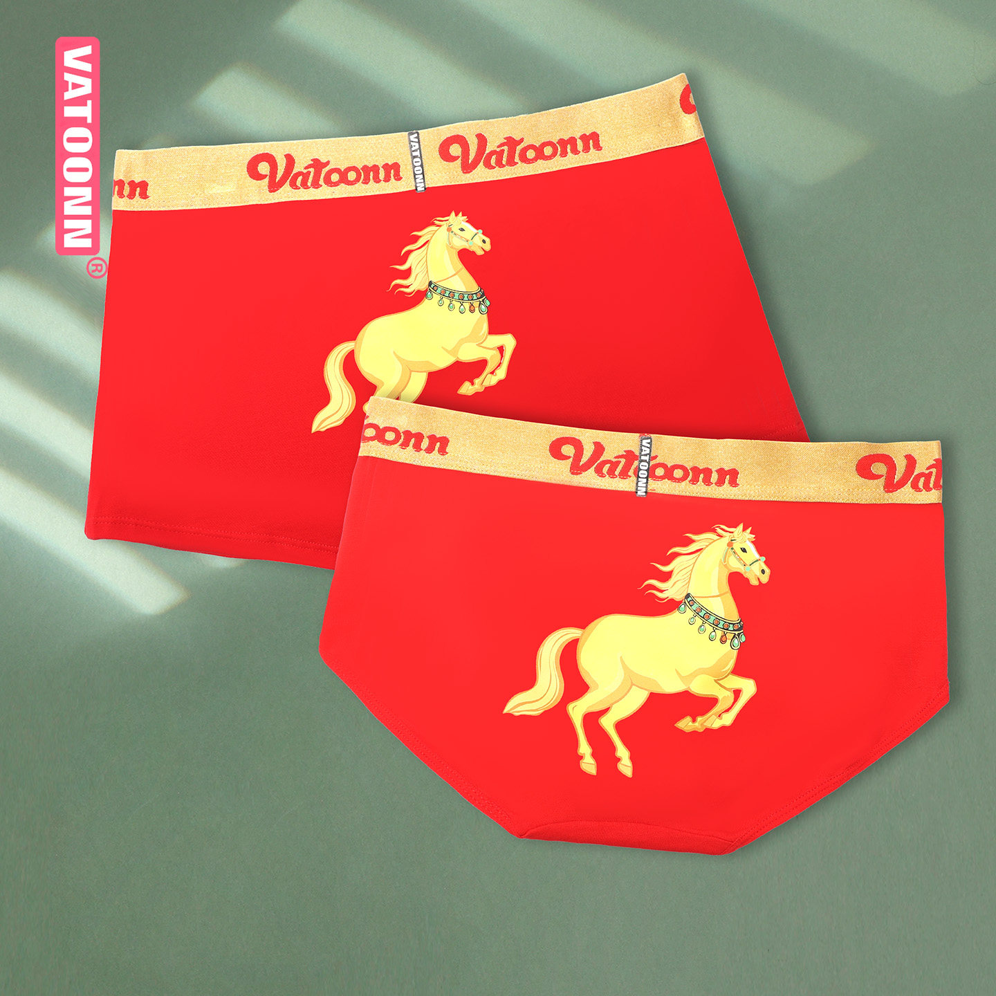 马年情侣纯棉内裤发财印花大码包臀女三角男平角宽腰带本命年裤衩,女士内衣/男士内衣/家居服,女三角裤,淘宝优惠券,粉丝福利购,淘宝优惠卷