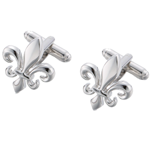 银色百搭衬衫法式袖扣男士袖口扣衬衣轻奢袖钉刻字定制 Cufflinks