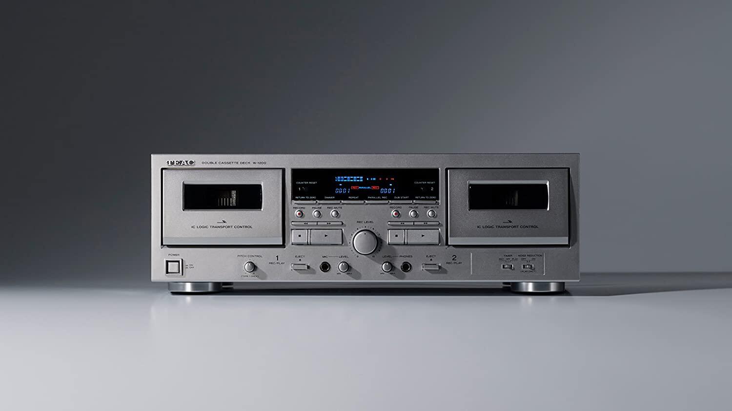 日本代购 Teac/第一音响 W-1200双磁带卡座录音机播放器 家用