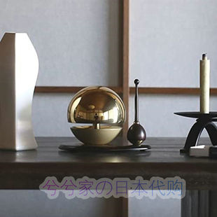 日本代购高冈铜器日本制铜合金铃铛 佛法器具 敲击铃铛 撞钟