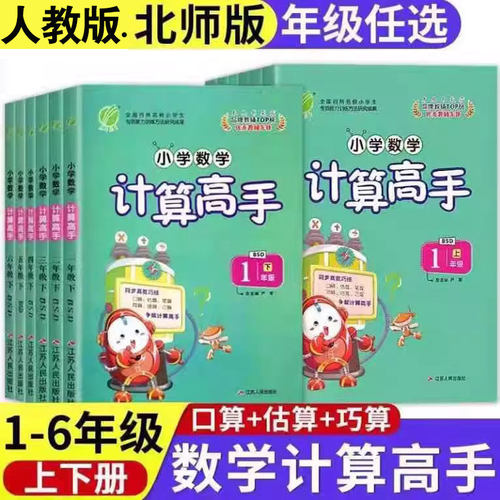 小学数学计算高手人教北师版本