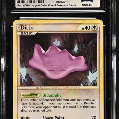 议价2010 POKEMON HEARTGOLD & SOULSILVER TRIUMPHANT #17 DITTO