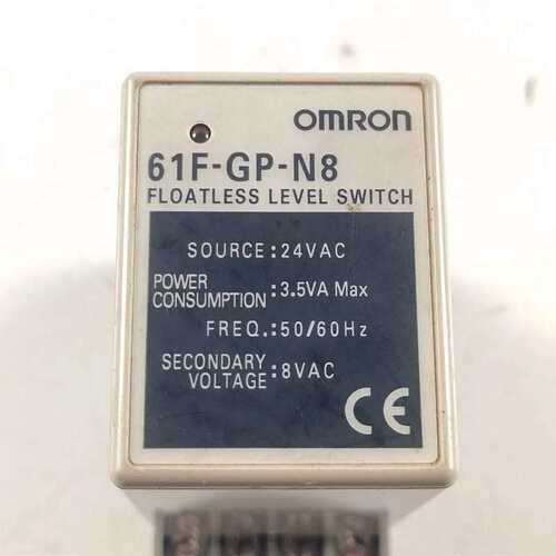 议价Omron 61F-GP-N8 Floatless Level Switch 24V with Socket 6