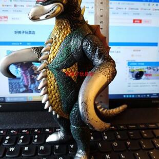 日本万代正品盖刚萨姆星人脑魂宇宙人软胶稀有怪兽奥特曼儿童玩具