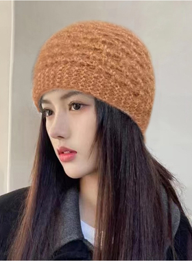 根根不服毛线日韩女秋冬保暖发带