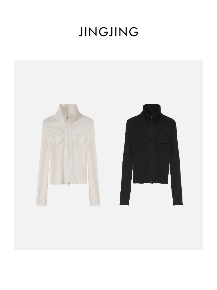 JINGJING2024“极简棉T”100%极细美丽诺羊毛 超软 亲肤 上衣