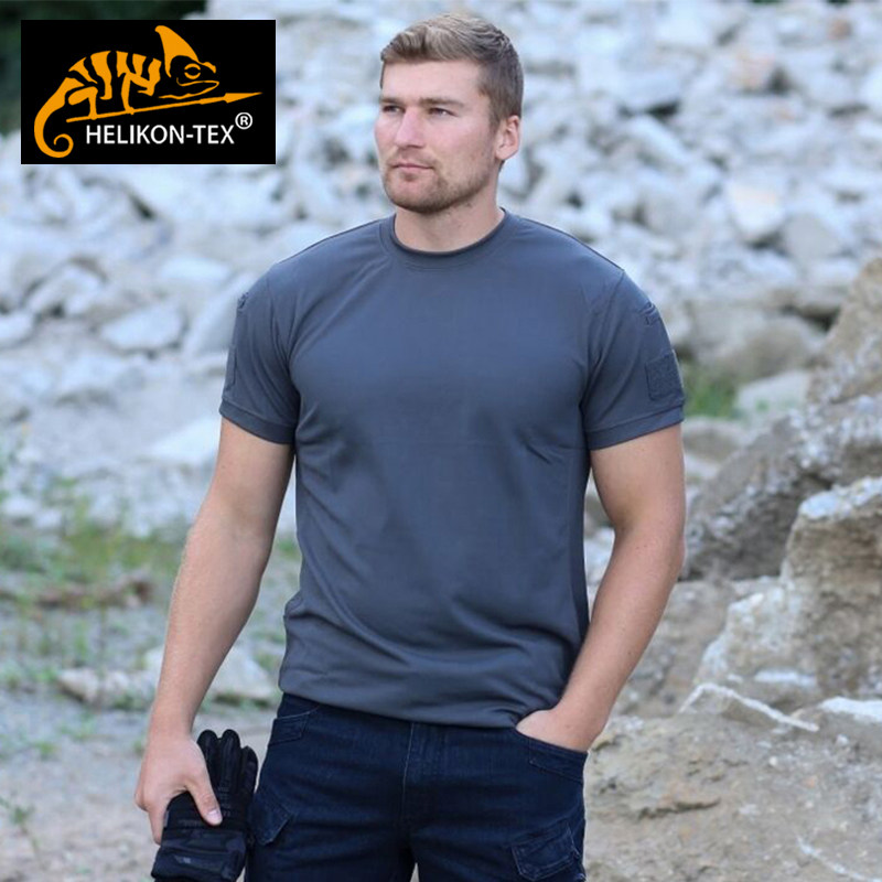 赫利肯helikon新款圆领速干排汗t恤户外休闲健身运动短袖t恤夏季
