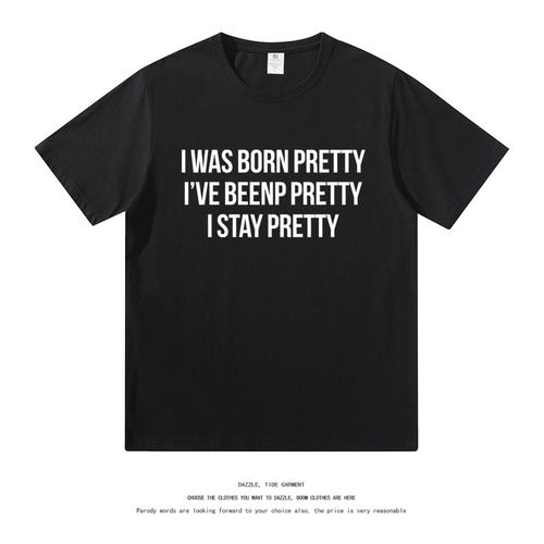 I_was_born_pretty巅峰对决同款短袖T恤heatedrivalry周边上衣服