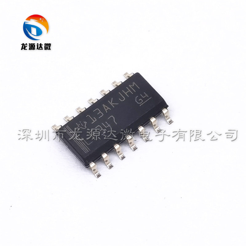 全新LF347DR 原装 宽带JFET输入四路运算放大器 贴片SOP-14 LF347