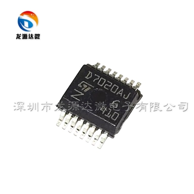 VND7020AJTR 全新原装 贴片SSOP-16 栅极驱动器IC芯片 D7020AJ