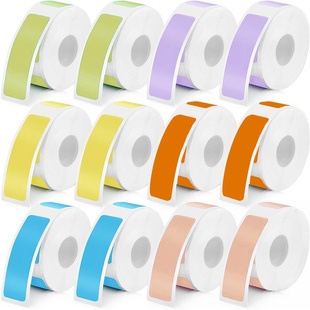 P11标签纸12 30彩色线缆L11D30B100標籤機 22打印价格姓名贴纸15