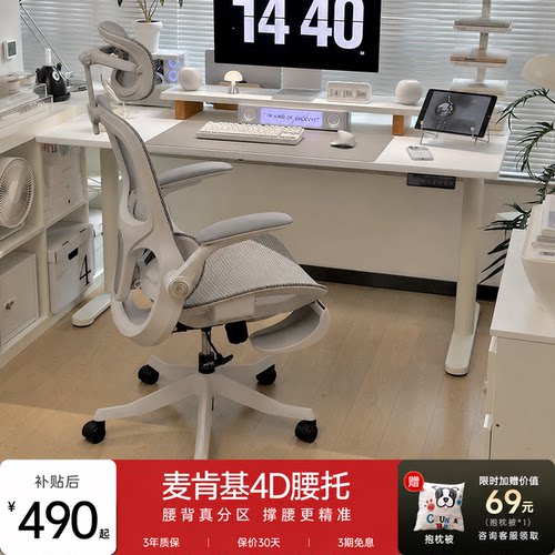 【黑白调P2Pro二代】撑腰工学椅