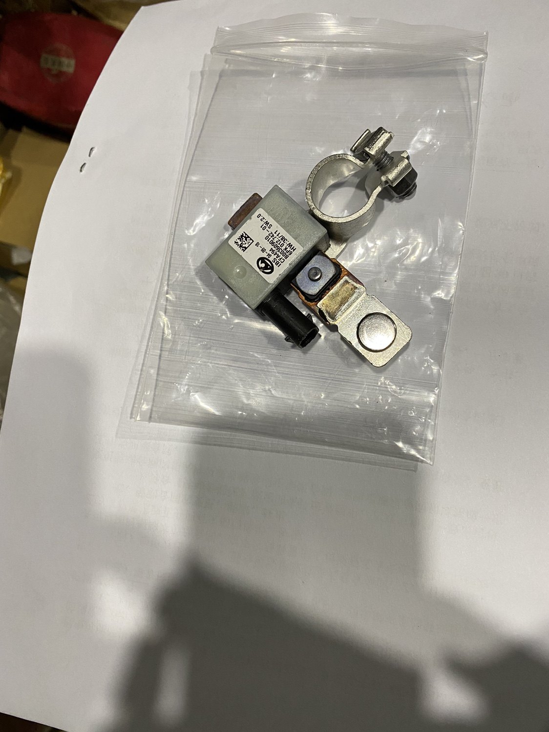 猎豹汽车Q6 CS9CS10电瓶传感器电量感应器