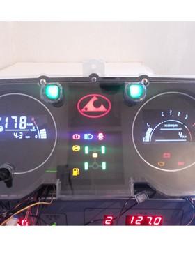 仪表盘 适配三菱V31V33V43猎豹黑金刚奇兵q6水油电子液晶里程时速