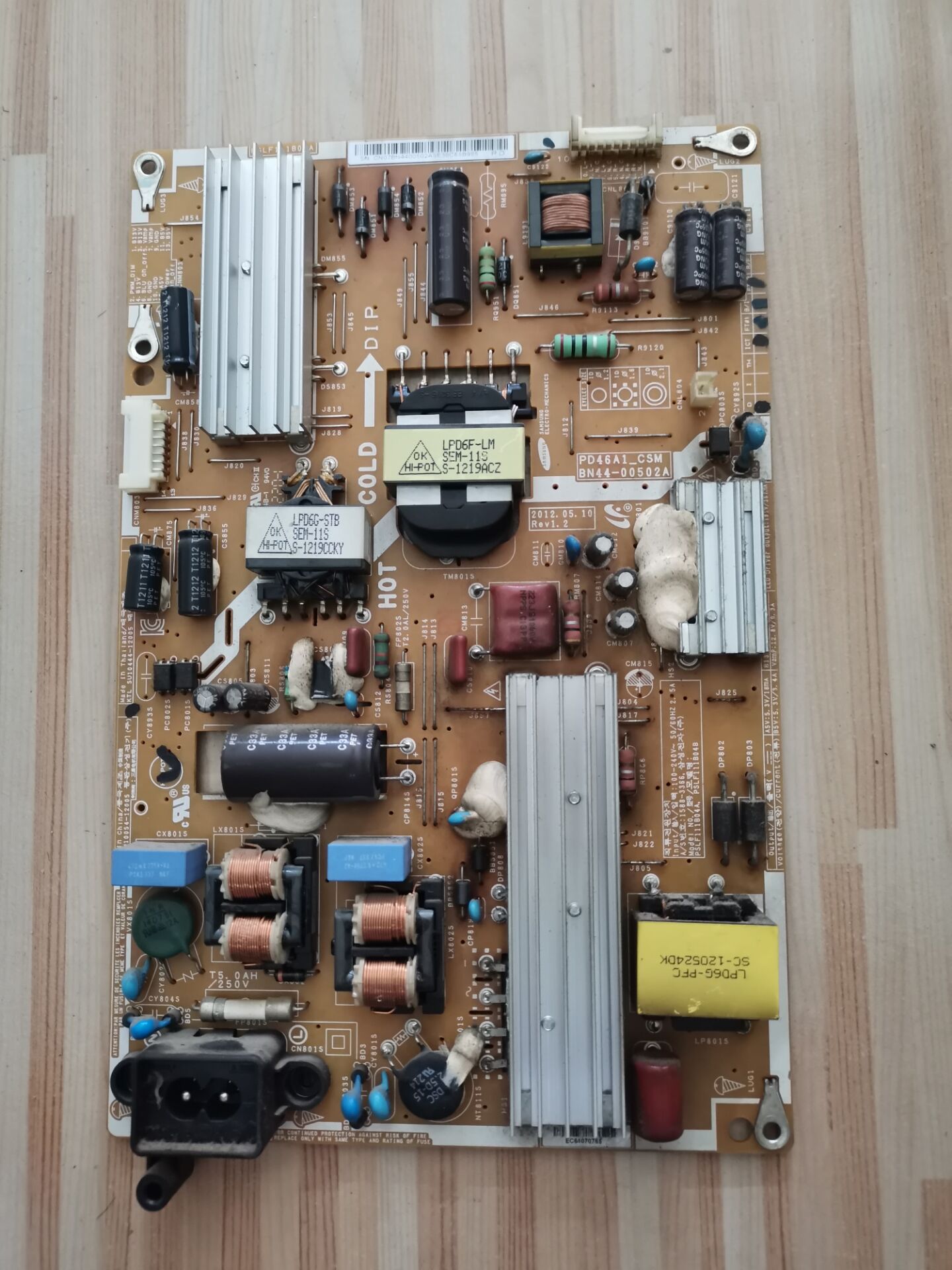 原装三星UA46ES5500R液晶电视电源板BN44-00502A/B/E PD46A1C_CSM