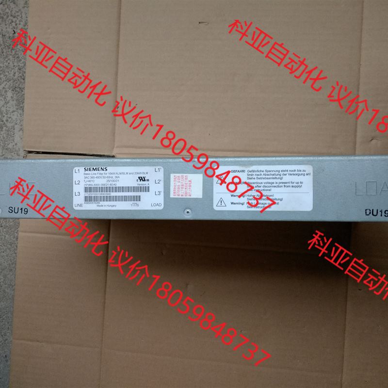 西门子6SL3000-0BE21-6DA0拆机件,实物拍摄,