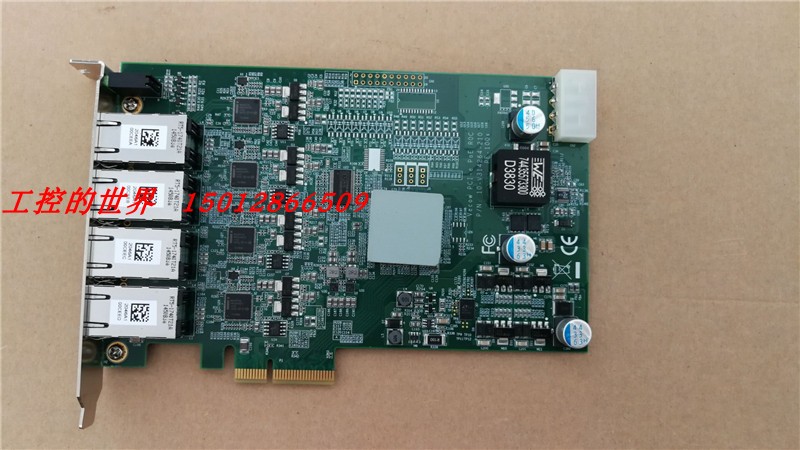 Vecow/超恩科技 PE-1004 网卡 PCI-E POE ROC PE-100X 4口POE网卡